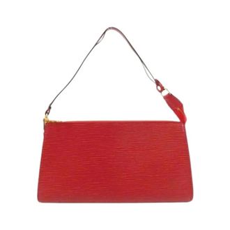 Louis Vuitton Pre-owned Shoulder Bags, female, Red, Size: ONE SIZE Pre-owned Pochette Pouch