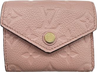 Louis Vuitton Rose Poudre Monogram Empreinte Wallet (Tri-Fold) (Pre-Owned)