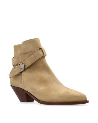 Isabel Marant Womens Deivy Ankle Boots In Light Beige