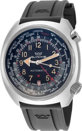 Glycine Mens Airman SST GMT 43mm Automatic Watch