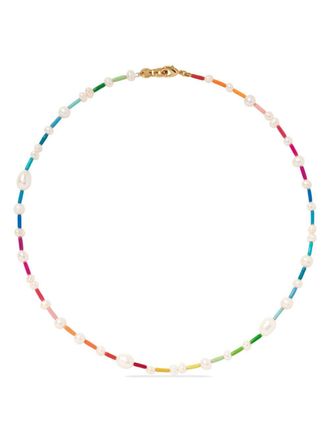 Roxanne Assoulin Collana The Happy Pearl - Blu