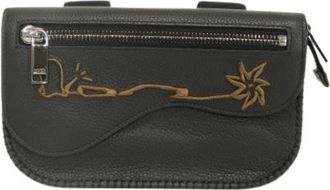 Dior Borsa Pre-owned Cactus Jack Saddle Arm Pouch - - Pre-owned - Donna - Nero - ONE SIZE