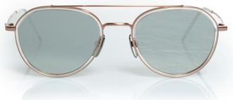 Thom Browne TB801 zonnebril met spiegelglazen