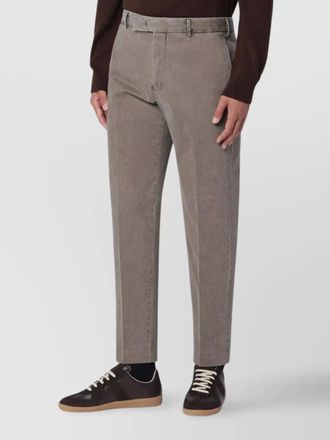 Pantaloni Torino cotton trousers with pockets and belt loops