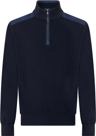 Paul & Shark Hoodies & sweatvesten, Heren, Blauw, 3Xl, Katoen, Sweater met ritssluiting