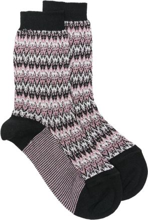 Missoni Calze Al Polpaccio Motivo Zig-Zag-Donna