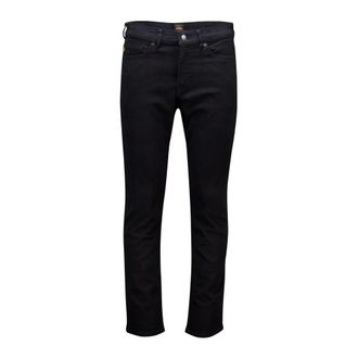 HUGO BOSS Heren, Jeans, Zwart, Maat: W34 L32 Katoen