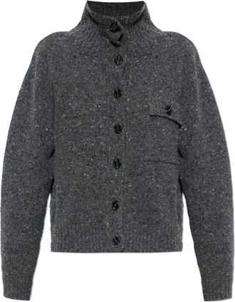 Sams&oslash;e & Sams&oslash;e Salois Cardigan - Dames - Vesten - Grijs - XS - Wol - Truien & Vesten