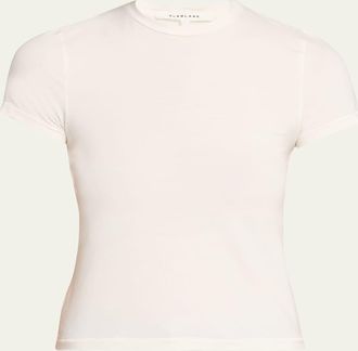 Slvrlake Denim Fitted Crewneck Tee