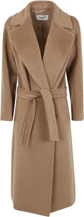 Max Mara Jassen, Dames, Beige, S, Wol, Tempera Jas