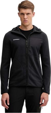 Mammut Tamaro Midlayer Jas met capuchon - Heren - Outdoor shirts - Zwart - S - Polyester - Fitness