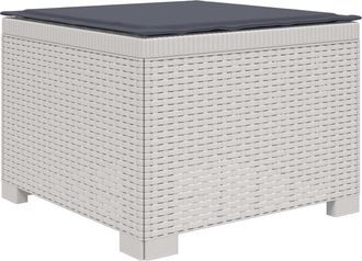 vidaXL Sill&oacute;n Individual De Jard&iacute;n Con Coj&iacute;n Apariencia De Ratan Pp Vidaxl