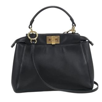 Fendi Pre-owned Vintage Handbag - Dames - Vintage Handtas - Zwart - ONE Size - Vintage