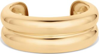 Thatch Frankie Double Cuff Bracelet in 14K Gold Plated at Nordstrom