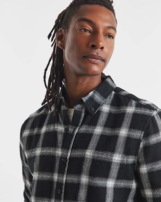 Jacamo Cotton Rich Flannel Check Shirt Regular