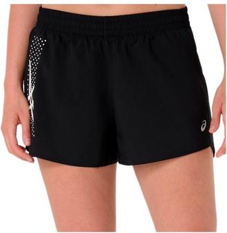 Asics Icon 4 Short Laufshorts f&uuml;r Damen | schwarz