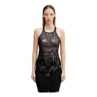 Rick Owens Donna, Top, Nero, M, new