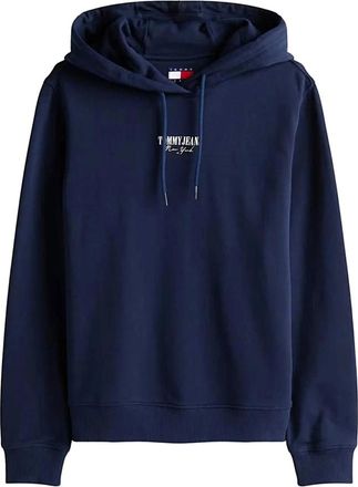 Tommy Jeans Felpa - Dames - Hoodies - Blauw - 2XS - Hoodies & sweatvesten
