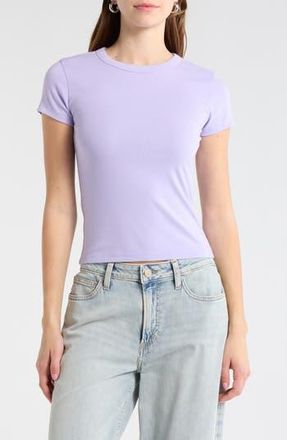Abound Short Sleeve Baby T-Shirt in Purple Spray at Nordstrom Rack, Size X-Large
