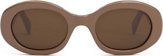 Celine Sunglasses, female, Brown, Size: 52 MM Cl40194U