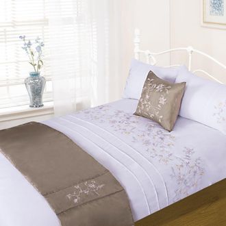 TJ Hughes Garden Complete Bedding Set - Natural (Bed in a bag) - Double - TJ Hughes