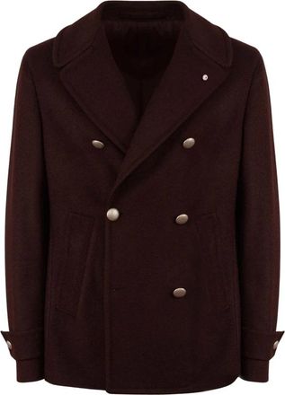 L.B.M. 1911 Blazer - Heren - Blazers - Rood - 3XL - Wol - Jassen