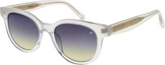 Scotch & Soda Clear Frame Gradient Zonnebril - Dames - Zonnebrillen - Grijs - ONE Size - Accessoires