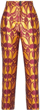 La DoubleJ Hendrix Flare Broek - Dames - Wijde Broeken - Veelkleurig - S - Polyester - Broeken