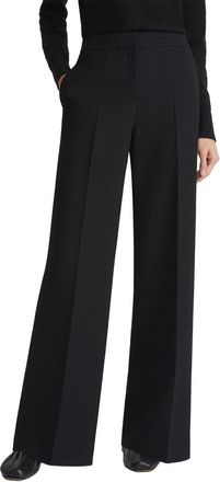 Lafayette 148 New York Plus Dalton Wide Leg Wool Pant