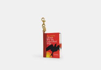 Coach I Know Why The Caged Bird Sings By Maya Angelou Book Bag Charm