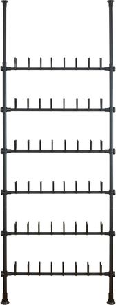 WENKO Schuhregal »Modell Herkules Shoes« Teleskopregal für 48 Paar Schuhe, zum Klemmen ohne Bohren, verstellbar