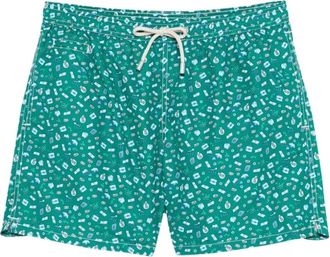MC2 Saint Barth Beachwear - Heren - Strandmode - Groen - 2XL - Badmode