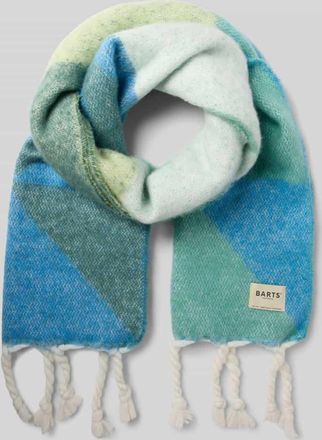 Barts Schal mit Label-Patch Modell Kristinn in Blau, Größe 1