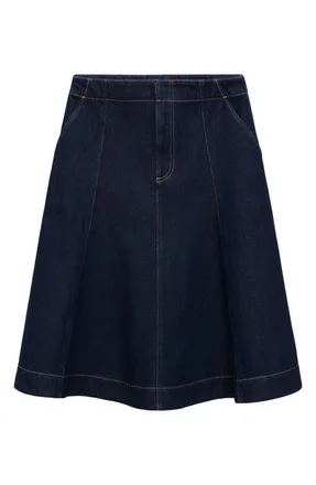 スカート CHLOE BLUE COTTON MIDI SKIRT Chloé Blue Cotton Midi Skirt from $791.00 - on Stylight