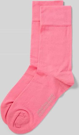 Christian Berg Socken mit elastischem Rippenbündchen im 2er-Pack in Rosa, Größe 39/42