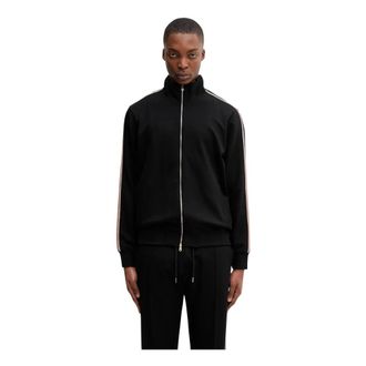 Paul Smith Felpa con zip e cuciture nastrate - - Sweatshirts & Hoodies - Uomo - Nero - XL