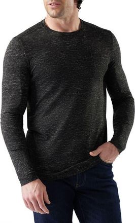 Smartwool Merino Wool Long Sleeve T-Shirt in Black Heather at Nordstrom, Size Xx-Large