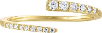 BEN ONI Gold Vermeil CZ Wrap Ring at Nordstrom