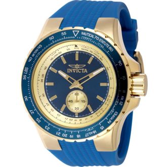 Invicta Aviator Quartz Blue Dial Mens Watch 49307
