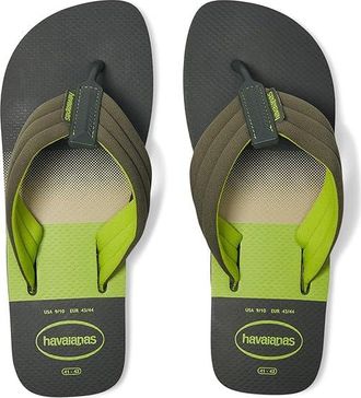Havaianas Urban Print Sandals Mens Sandals Olive Green : EU 43/44 (US Mens 11/12) M, Textile