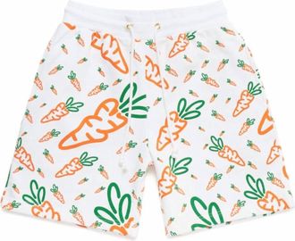 Carrots by Anwar Carrots Mens All Over Sweatshorts In White