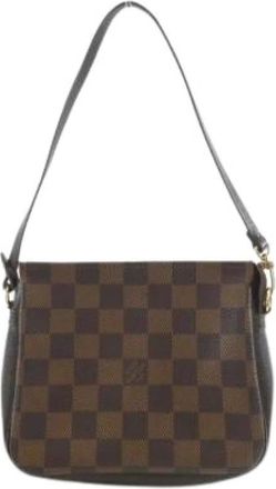 Louis Vuitton Pre-owned Shoulder Bags, female, Brown, Size: ONE SIZE Pre-owned Pouch