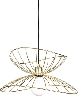 Globen Lighting Flexible Design Pendellampe Ray &oslash; 45 cm - Messing
