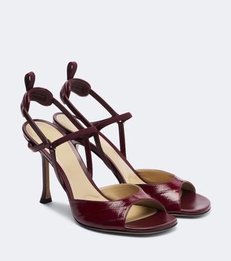Fendi Very Colibr&igrave; leather sandals