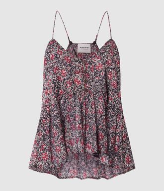 Isabel Marant Top Lirhetta Crushed Berry