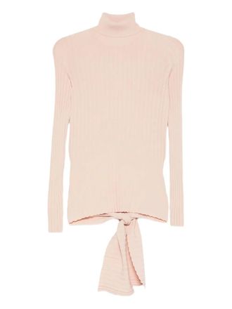 Moschino Top a collo alto - Rosa
