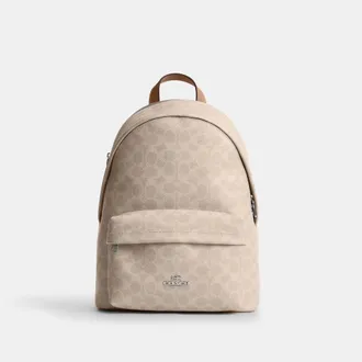 Coach Taylor Small Backpack In Signature Canvas