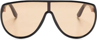 Tom Ford Eyewear Achilles sunglasses - unisex - Acetate - One Size - Black
