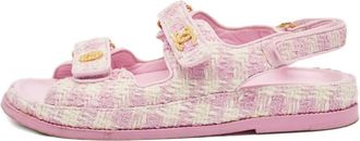 Chanel Sandali con suola piatta - Rosa