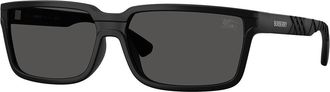 Burberry BE4495D Asian Fit 346487 Mens Sunglasses Black Size 61